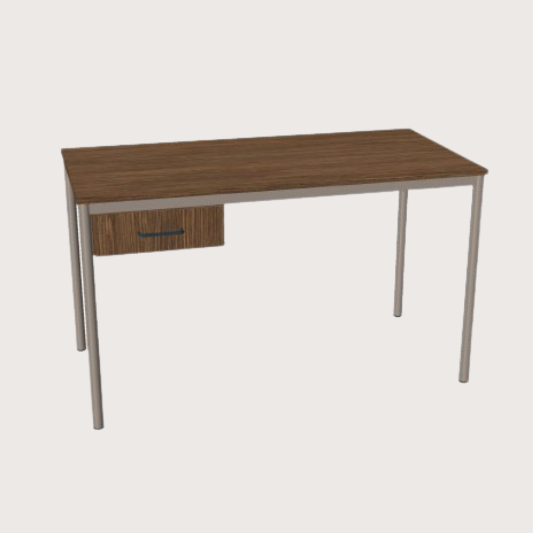 Mokytojo stalas su vienu stalčiumi „VS EcoTable-R“