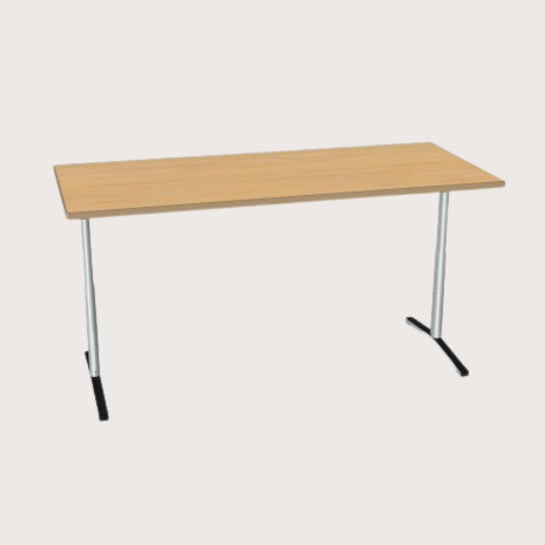Mokinio stalas „VS Uno-M-Step“ (reguliuojamo aukščio, stalviršis 150x65 cm)