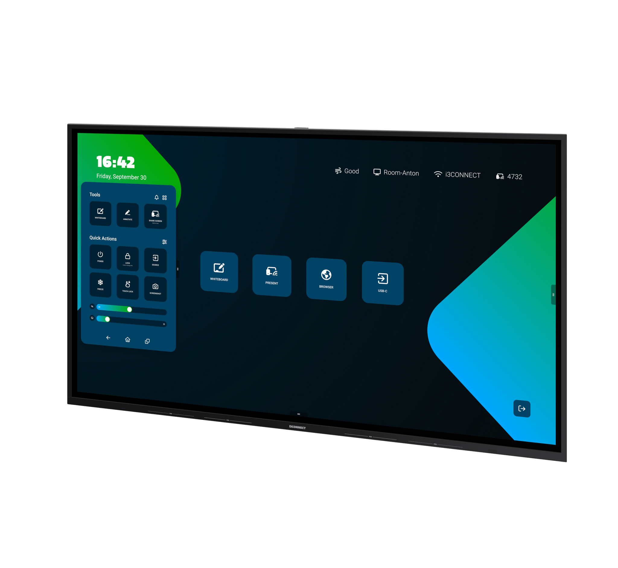 Interaktyvus ekranas „i3Touch ASPEN 4“ (65 col.)