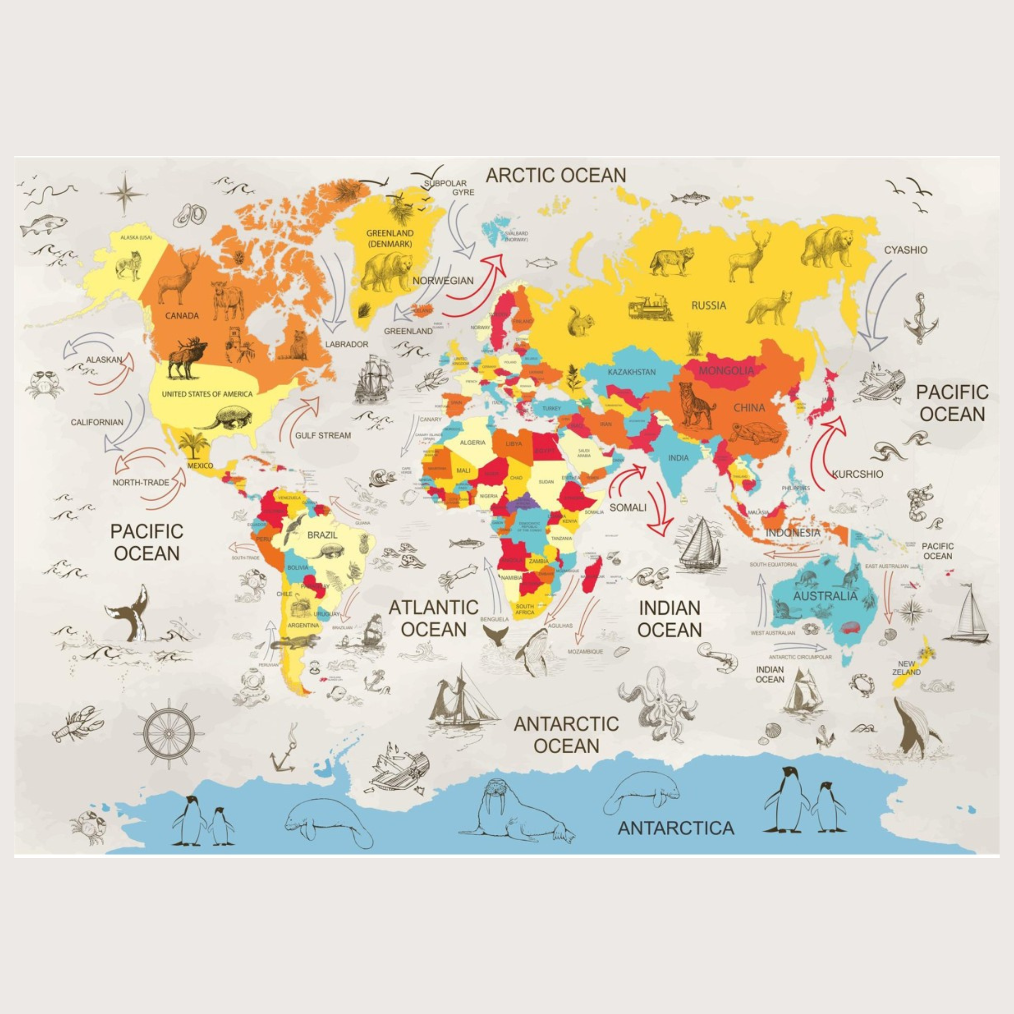 Papildytosios realybės pasaulio žemėlapis